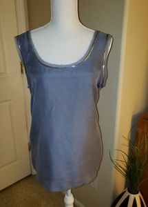 Silk tank top